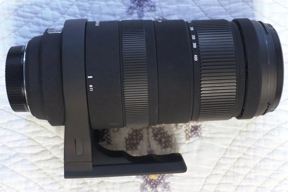 Sigma Téléobjectif 120-400 mm F4,5-5,6 DG APO OS HSM - Monture Nikon