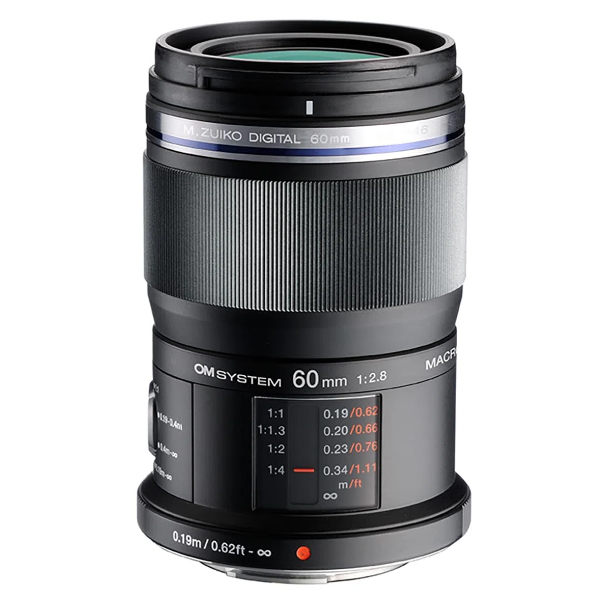 OM SYSTEM M.Zuiko Ed 60mm F2.8 Objectif Macro pour Micro Quatre Tiers
