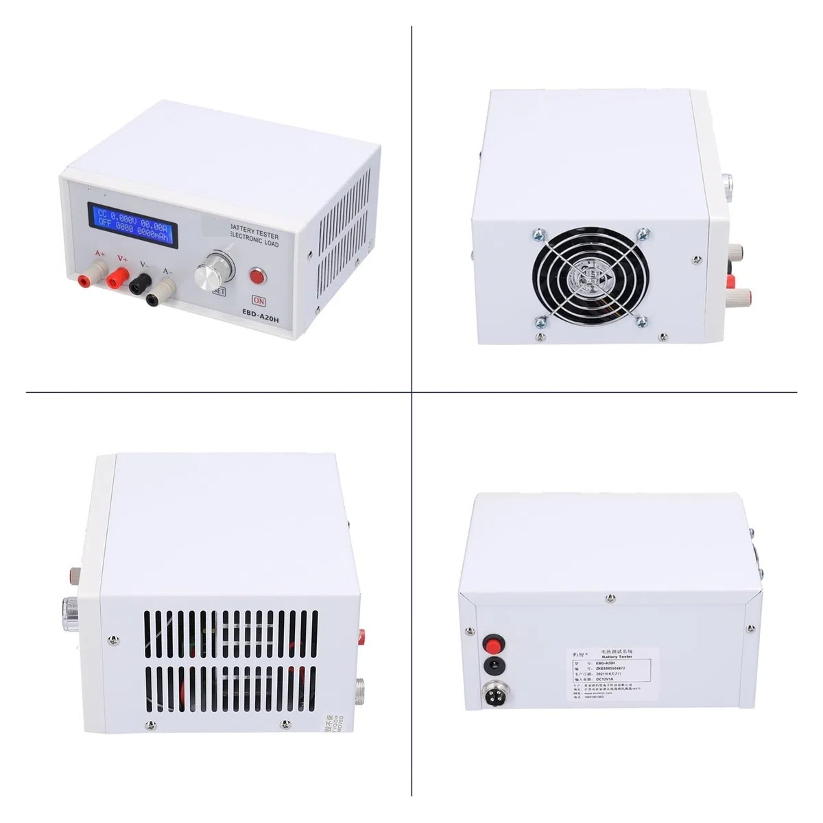 EBD-A20H testeur de Batterie 20A 200W Multifonction Courant continu Charge électronique PC contrôle Batterie capacité testeur déchargeur SûR Et Durable