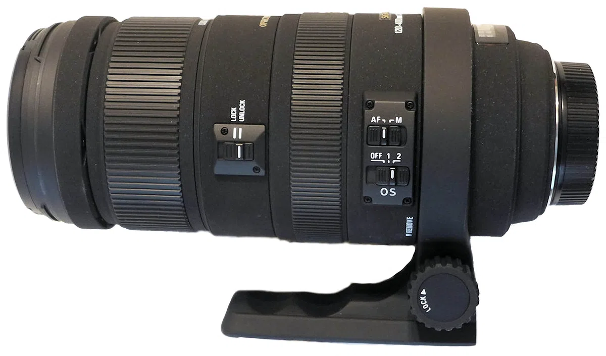 Sigma Téléobjectif 120-400 mm F4,5-5,6 DG APO OS HSM - Monture Nikon