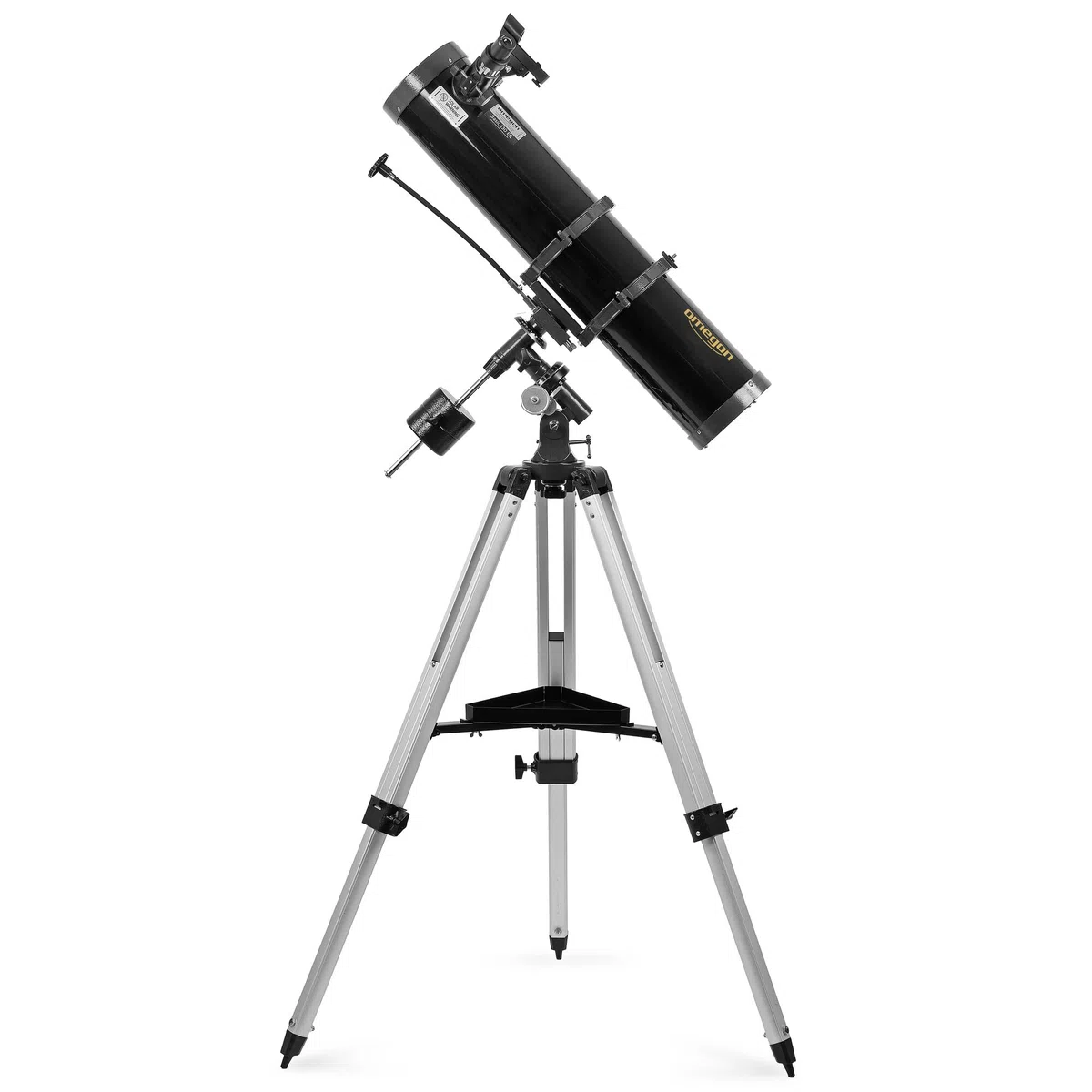 Télescope Omegon N 130/920 EQ-2 | Monture EQ-2 | pour Les débutants en Observation astronomique | Idéal pour la Lune et Les planètes | Télescope d'astronomie | Nombreux Accessoires