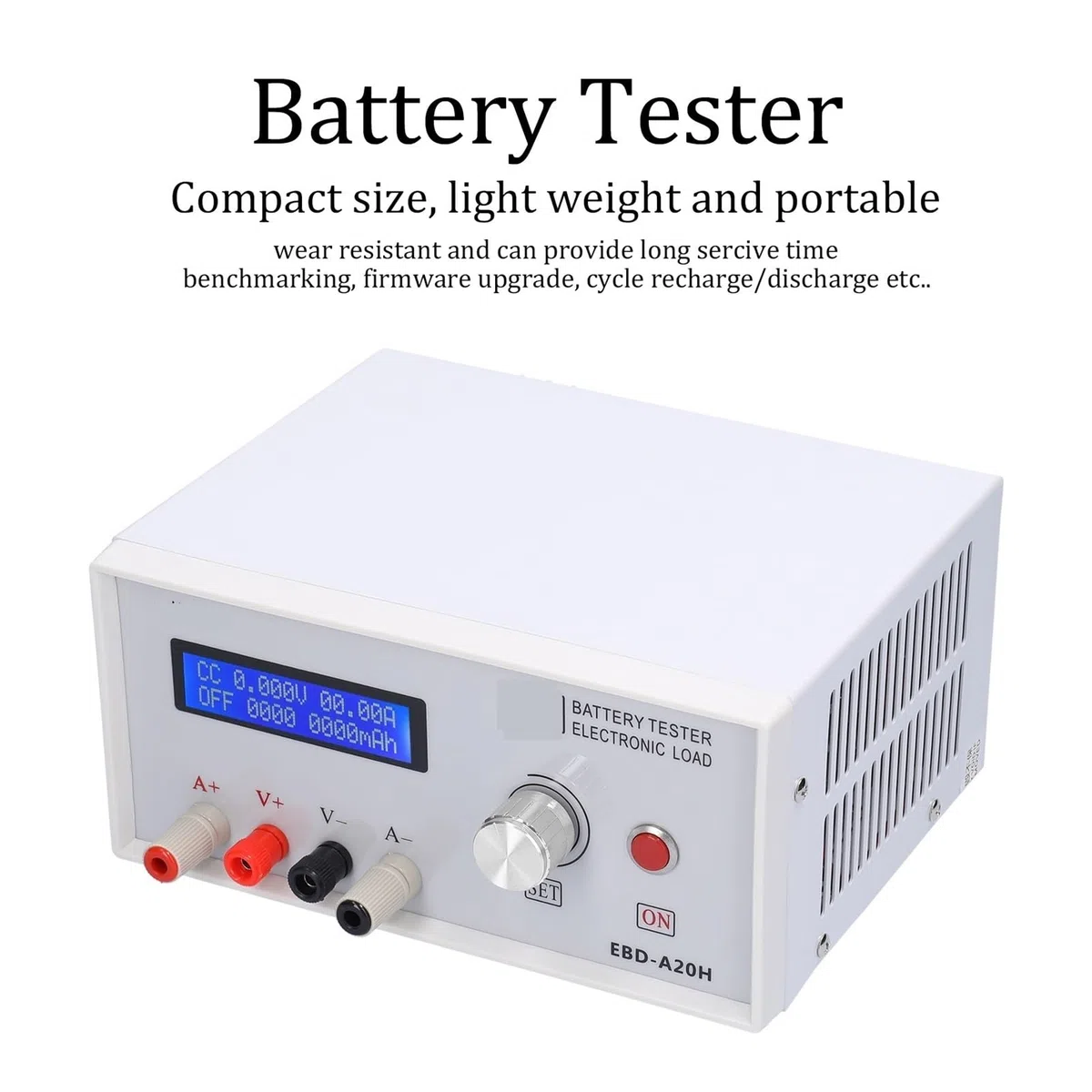 EBD-A20H testeur de Batterie 20A 200W Multifonction Courant continu Charge électronique PC contrôle Batterie capacité testeur déchargeur SûR Et Durable