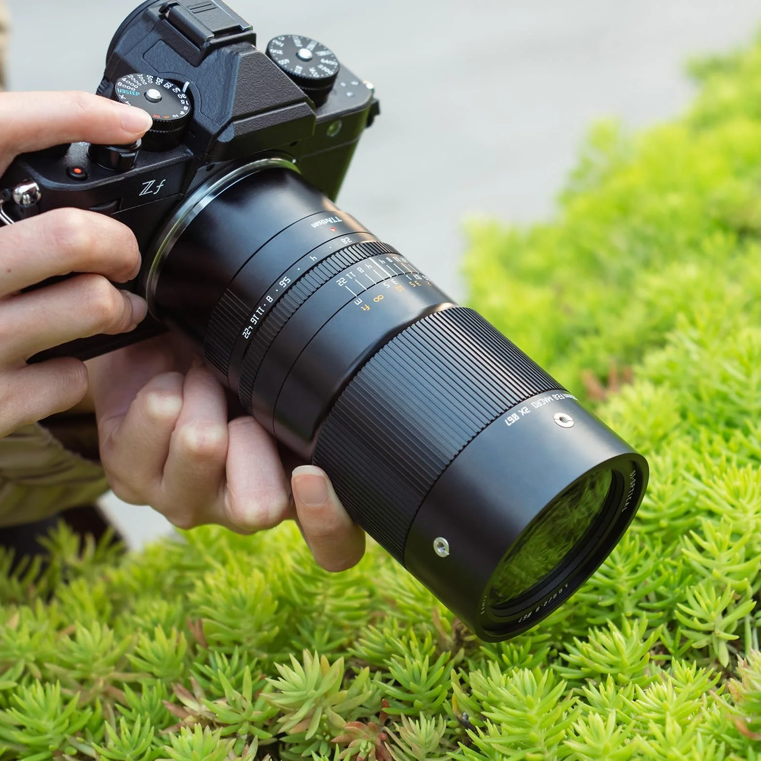 TTARTISAN Objectif 100mm F2.8 Macro 2X pour Canon RF Monture Objectif à Mise au Point Manuelle pour la Photographie Miniature