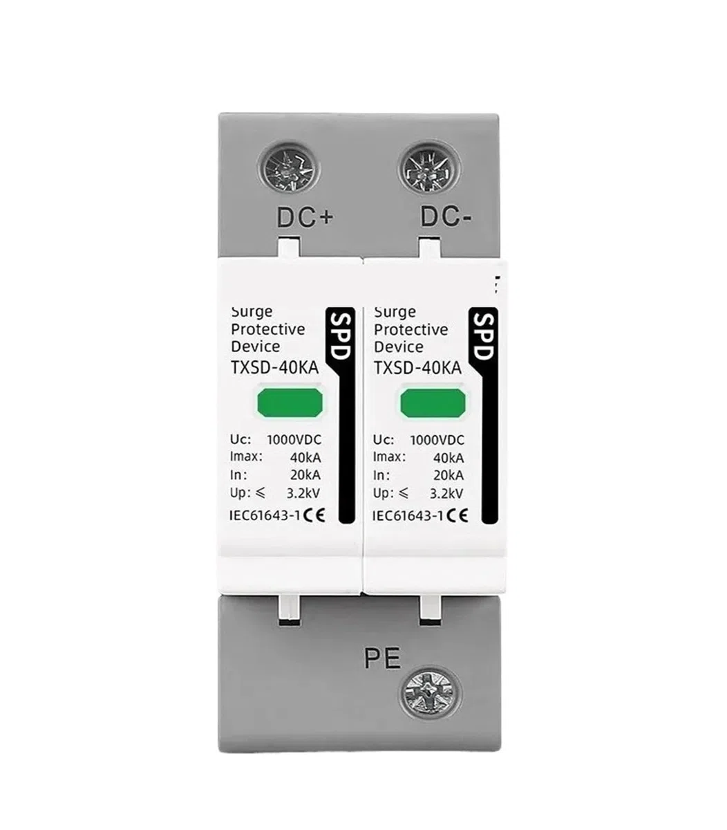 Dispositif de protection contre les surtensions 600 V 1000 V 2P 20 KA 40 KA