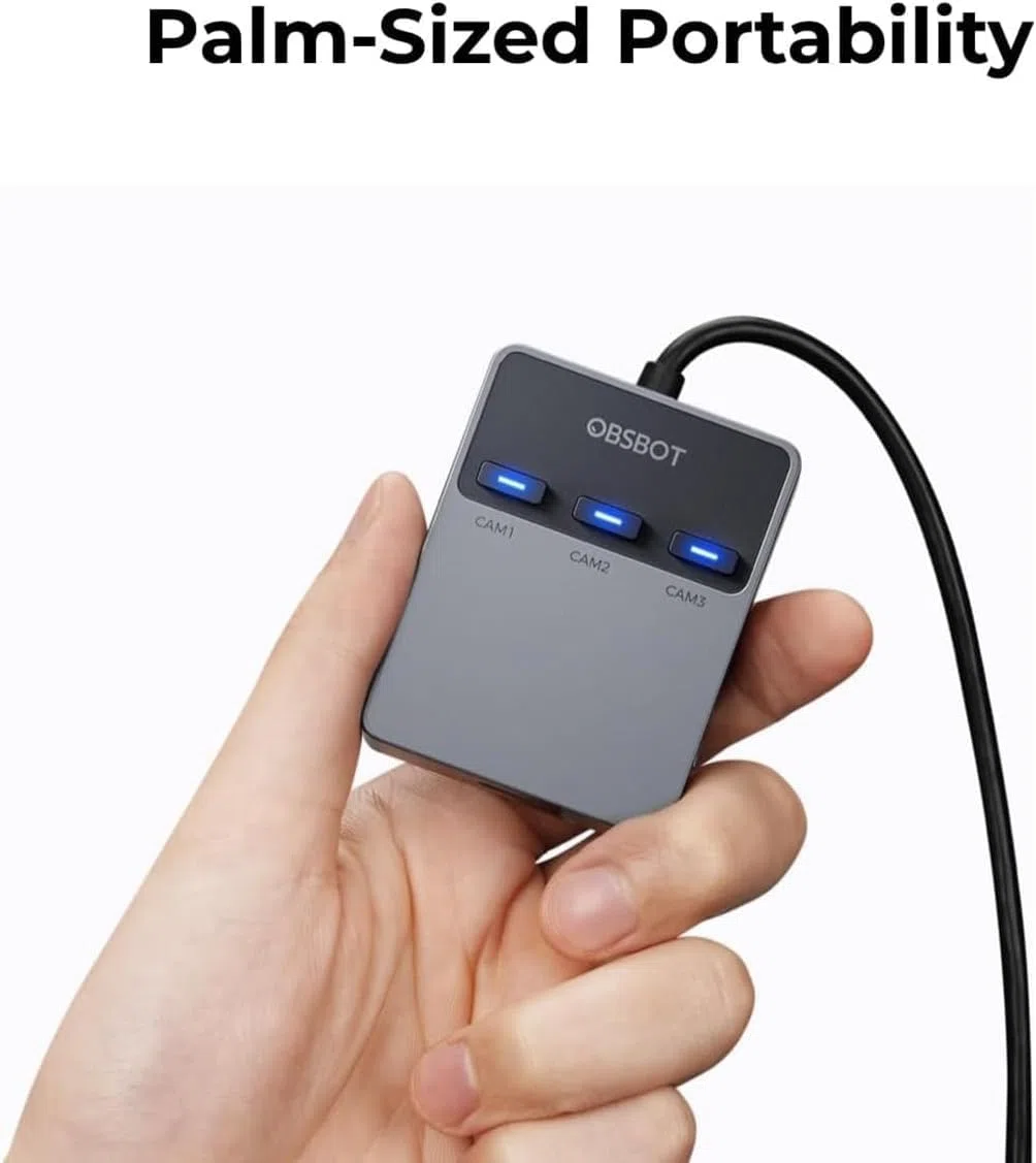OBSBOT Connecteur Multi-cam sans Fil Compatible avec Tail 2/Tail Air